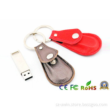 Leather Key Case USB Flash Disk/USB Flash Drive